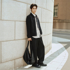 Men's Lightweight Double-Face Wool Jacket