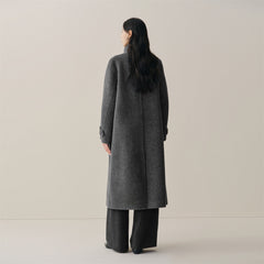 Women's Yak-Wool Blend Long Coat