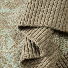 Men's Jacquard Pullover Sweater