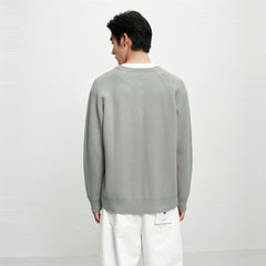Men's Loose-Fit Pullover Sweater