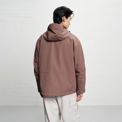 Men's Hooded Utility Outdoor Jacket
