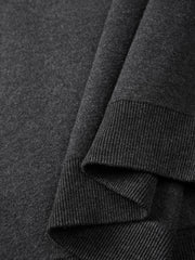 Men's Harrington-Style Knit Cardigan Jacket