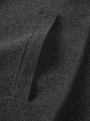 Men's Harrington-Style Knit Cardigan Jacket