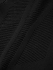 Men's Sporty Tech Jacket-Style Knit Cardigan