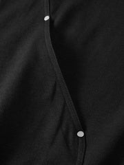 Men's Casual Stitched-Label Sweatshirt Cardigan