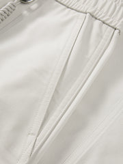 Men's Casual White Parachute Pants