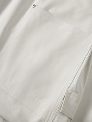 Men's Casual White Parachute Pants
