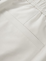 Men's Casual White Parachute Pants