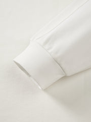 Men's Casual Textured Embroidered Long-Sleeve T-Shirt