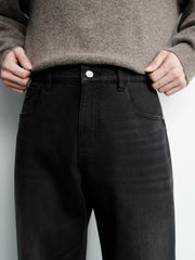 Men's Casual Slight-Stretch Straight-Leg Jeans