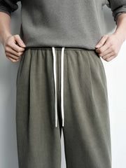 Men's Casual Tapered Drawstring Sweatpants