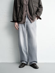 Men's Casual Vintage-Wash Jeans