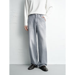 Men's Casual Vintage-Wash Jeans