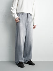 Men's Casual Vintage-Wash Jeans