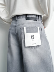 Men's Casual Vintage-Wash Jeans