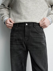 Men's Casual Washed Slight-Stretch  Jeans