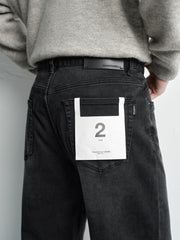 Men's Casual Washed Slight-Stretch  Jeans