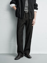 Men's Vintage Black Washed Jeans