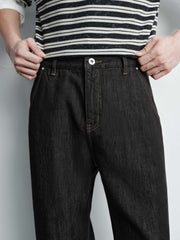 Men's Vintage Black Washed Jeans