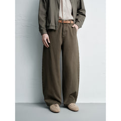 Men's Casual  Cotton Curved-Leg Jeans