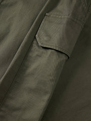 Men's Casual Olive Large-Capacity Cargo Pants