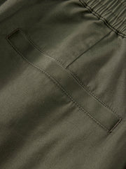 Men's Casual Olive Large-Capacity Cargo Pants