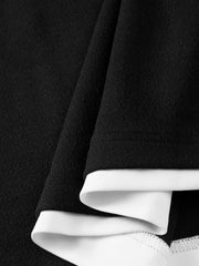 Men's Casual Relaxed Henley Sweatshirt