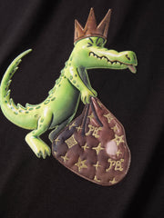 Men's Casual Novelty Print Short-Sleeve T-Shirt