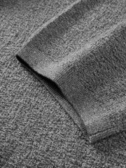 Men's Old Money Style Knit Polo Shirt