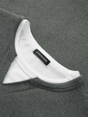 Men's  Casual Money Style Faux-Layer  T-Shirt