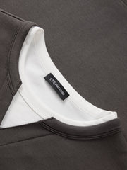 Men's  Casual Money Style Faux-Layer T-Shirt