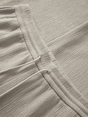 Men's Textured Straight-Leg Sweatpants