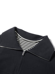 Women's Casual Waist-Cinching Tencel Sweatshirt Set