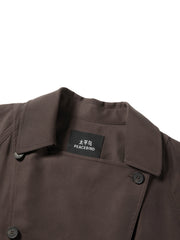 Women's Vintage Double-Breasted Trench Coat