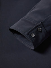 Women's Casual Blouson Stand-Collar PU Jacket