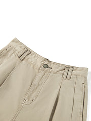 Women's casual loose straight-leg jeans
