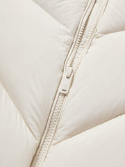 Women's Casual Lightweight Stand-Collar Cropped Down Jacket