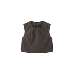 Women's Casual Tank Top and Cargo Skirt Set