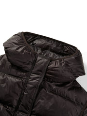 Women's Casual 10D Dark Purple 90% White Duck Down Jacket
