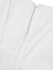 Women's Casual White Spaghetti Strap Dress