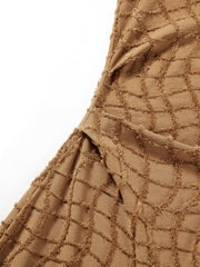Women's Textured Sleeveless Dress