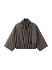 Women's Light Outdoor Stand-Collar Cargo Jacket
