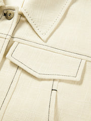 Women's Minimalist Commuter Lapel Jacket