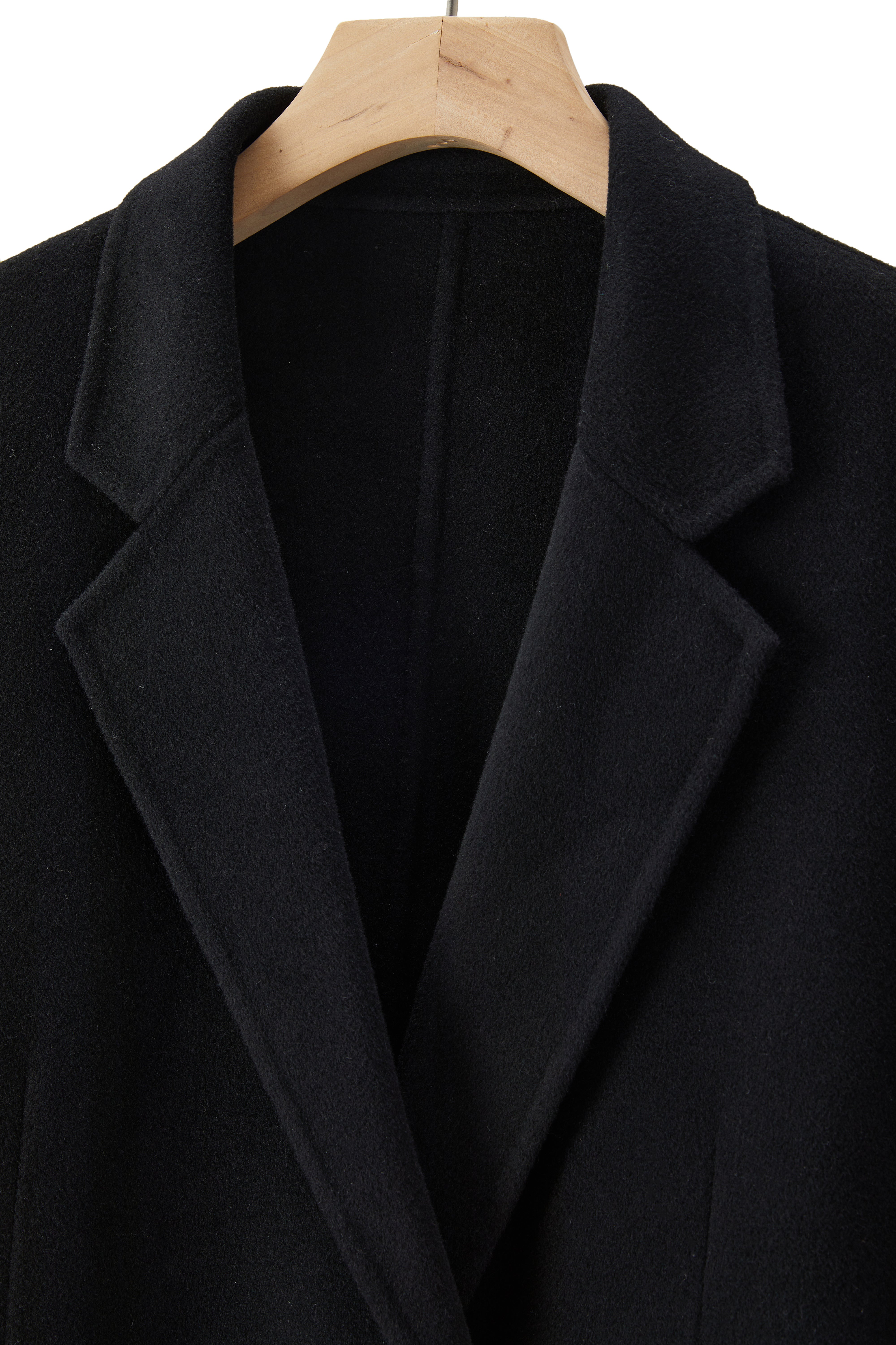 Men's Formal Double-Faced Wool Blend Jacket