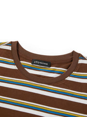 Women's Vintage Contrast Stripe T-Shirt
