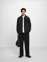 Men's Solid Lightweight Down Shirt Jacket
