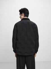 Men's Solid Lightweight Down Shirt Jacket