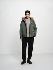 Men's Utility Outdoor Parka Down Jacket