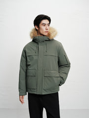 Men's Utility Outdoor Parka Down Jacket