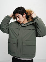 Men's Utility Outdoor Parka Down Jacket